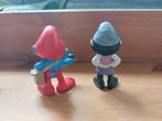 Grote smurf en smurfette De Smurfen, Verzamelen, Smurfen, Ophalen of Verzenden