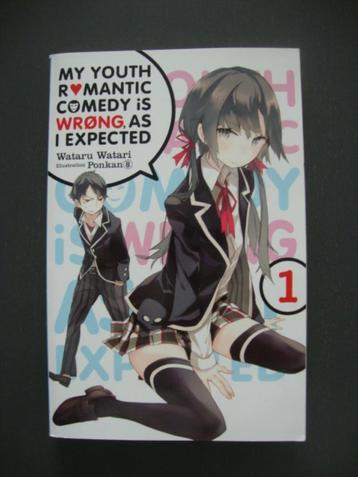 Engelst. Novel: My Youth Romantic Comedy is Wrong as I Expec beschikbaar voor biedingen