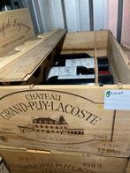 Twee flessen Grand Puy Lacoste Pauillac 2005, Verzamelen, Ophalen of Verzenden, Frankrijk