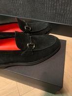 Mooie chique loafers 43-9 zwart NIEUW 399, Nieuw, Riccamente Milano, Loafers, Zwart