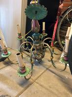 Antieke Hanglamp, Huis en Inrichting, Lampen | Hanglampen, Gebruikt, Metaal, 50 tot 75 cm, Antiek