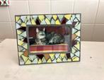 Fotolijst met glas mozaïek ingelegd 🖼️, Ophalen of Verzenden