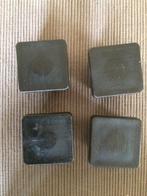 Doppen voor tuinpoort of andere voor vierkant kokerbuis 40, Ophalen, Staal, Nieuw, Draaipoort