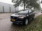 Volvo XC90 2.0 D4 Momentum Geartronic leer pano, Auto's, Volvo, 1969 cc, Blauw, 7 stoelen, Bedrijf