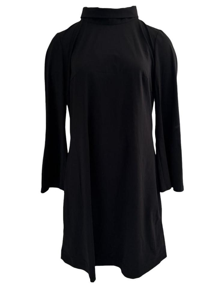 LaDress jurk L, Kleding | Dames, Jurken, Zo goed als nieuw, Zwart, Knielengte, Ophalen of Verzenden