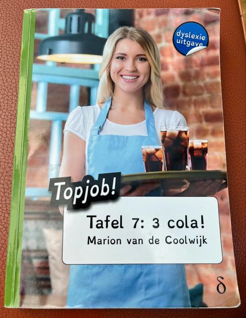 Marion vd Coolwijk - Tafel 7, 3 cola - DYSLEXIE VRIENDELIJK, Boeken, Kinderboeken | Jeugd | 13 jaar en ouder, Gelezen, Ophalen of Verzenden