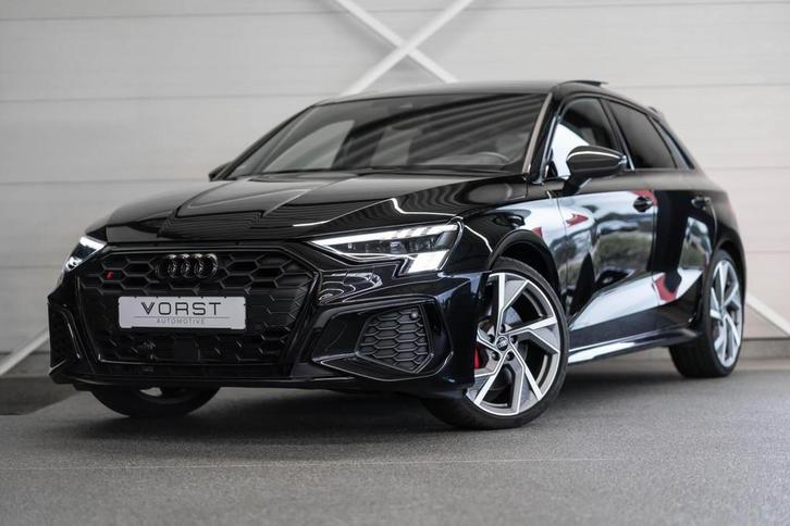 Audi S3 2.0 TFSI S3 quattro Pano B&O HUD Massage Memory, Auto's, Audi, Bedrijf, Te koop, S3, 360° camera, 4x4, ABS, Achteruitrijcamera