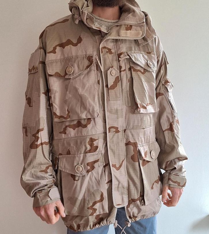 Feuchter Camouflage Smock Jas maat L Legerjas Desert Heren, Kleding | Heren, Overige Herenkleding, Nieuw, Ophalen of Verzenden