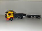 Mercedes SK Truck met Aanhanger, Hobby en Vrije tijd, Modelauto's | 1:50, Ophalen of Verzenden, Gebruikt, Overige merken