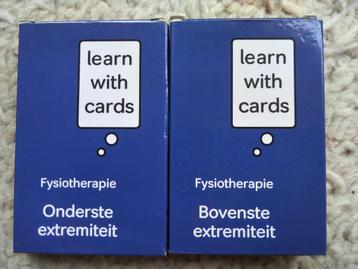 Learn with cards fysiotherapie oefenkaarten van alle spieren beschikbaar voor biedingen