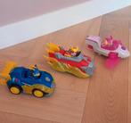 3 paw patrol voertuigen sky marcel chase, Ophalen of Verzenden, Zo goed als nieuw
