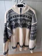 Noorse wollen trui XL - ZGAN, Kleding | Heren, Truien en Vesten, Verzenden, Zo goed als nieuw, Maat 56/58 (XL), Wit