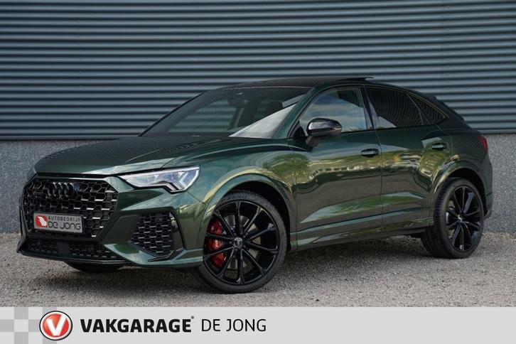 Audi RS Q3 Sportback  2.5 TFSI Quattro 400PK | Pano | 360 |, Auto's, Audi, Bedrijf, 360° camera, 4x4, Airbags, Airconditioning