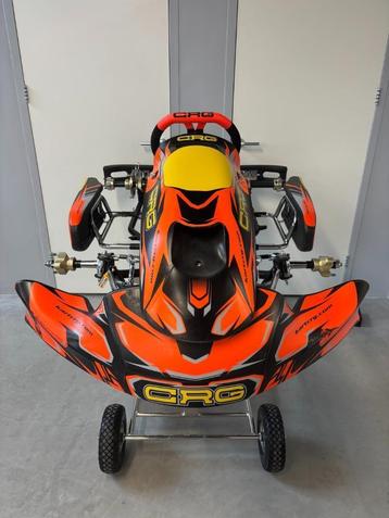 CRG Black Mirror 2025 mini kart 3 race's oud! beschikbaar voor biedingen