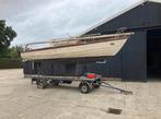 Waarschip kwarttonner 725, Watersport en Boten, Gebruikt, Ophalen of Verzenden, Benzine, 6 tot 9 meter