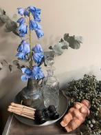 Leuke glazen karaf met glazen stop, Antiek en Kunst, Ophalen of Verzenden