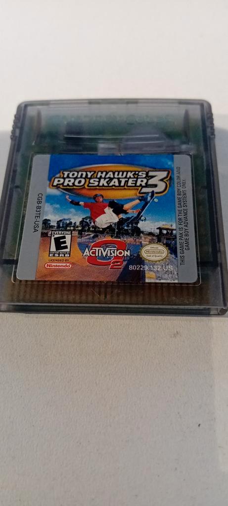 Tony Hawk's Pro Skater 3 - Game Boy Color, Spelcomputers en Games, Games | Nintendo Game Boy, Gebruikt, Sport, 1 speler, Vanaf 7 jaar