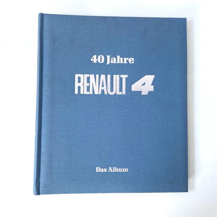 40 Jahre Renault 4, Boeken, Auto's | Boeken, Gelezen, Renault, Verzenden