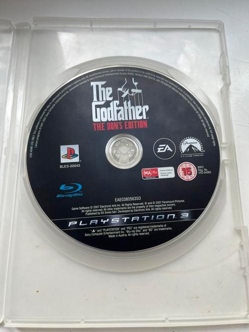 The Godfather: The Don’s Edition | PS3 Disc only, Spelcomputers en Games, Games | Nintendo GameCube, Gebruikt, Avontuur en Actie