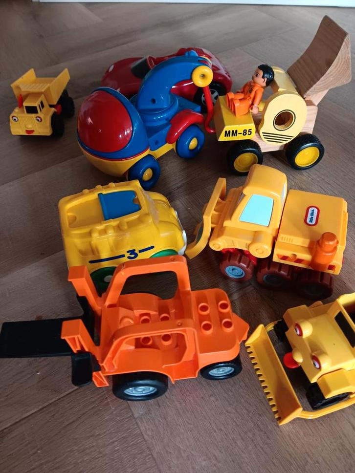 Graafmachines, shovel en meer, Kinderen en Baby's, Speelgoed | Speelgoedvoertuigen, Ophalen of Verzenden