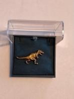 Tyrannosaurus Rex T-Rex Dino Dinosaurus pin goudkleurig, Ophalen of Verzenden, Zo goed als nieuw