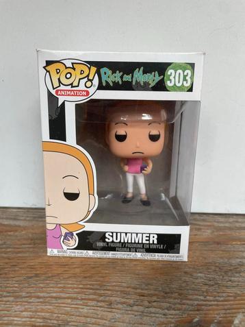 Rick and Morty Pop! Summer #303 beschikbaar voor biedingen