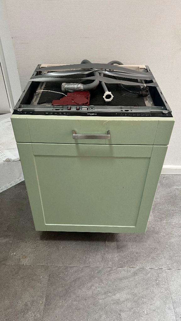 Whirlpool afwasmachine en kookplaat, 3 jaar oud, Witgoed en Apparatuur, Ovens, Gebruikt, Inbouw, Oven met grill, 45 tot 60 cm