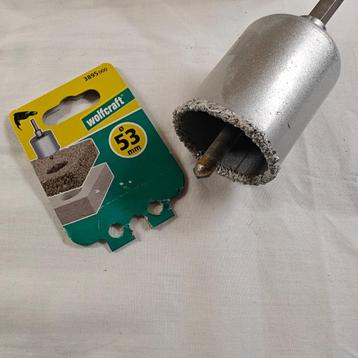 Wolfcraft gatenzaag en diamantboor beschikbaar voor biedingen