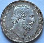 Schitterende zilveren rijksdaalder 1870, Postzegels en Munten, Munten | Nederland, Koning Willem III, Zilver, Ophalen of Verzenden