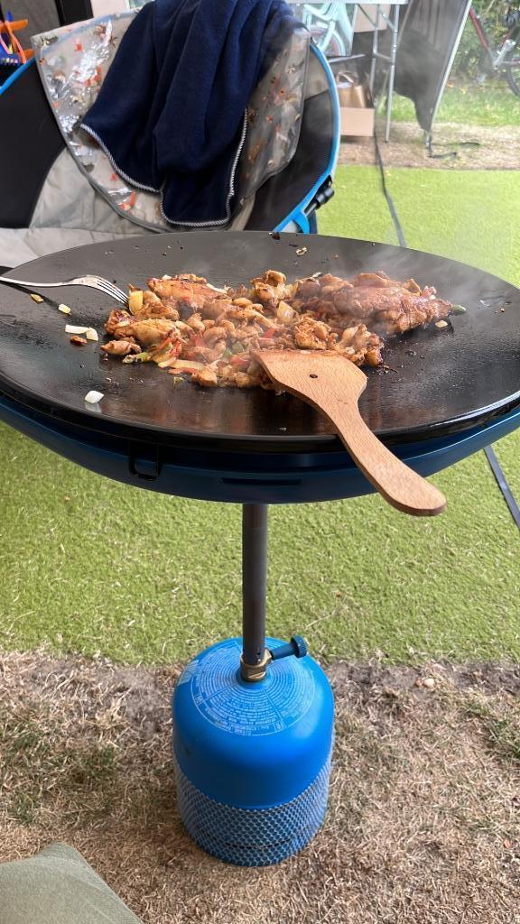 Campingaz Skottekbraai / Grill en/of bakpan, Caravans en Kamperen, Camper-accessoires, Gebruikt, Ophalen