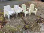 gratis tuinstoelen kunstof, Ophalen, Gebruikt, Kunststof