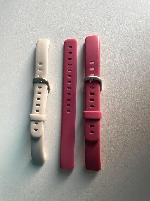 Originele siliconen polsbandjes voor Fitbit Luxe, Sieraden, Tassen en Uiterlijk, Smartwatches, Gebruikt, Android, Roze, Ophalen of Verzenden