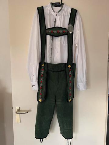 Oktoberfest Lederhose Kostuum - XL blouse / L broek beschikbaar voor biedingen