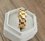 💎💎Fantastische Goud 14k Rolex ring 9mm, Nieuw, Ophalen of Verzenden, Dame of Heer, Goud