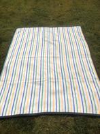 t.k.wollen plaid deken Frankrijk vintage 165x210cm, Ophalen, Gebruikt, Eenpersoons, Deken of Dekbed