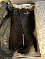 Zwarte Suède Hoge Laarzen van Alberto Fermani, Maat 38, Kleding | Dames, Schoenen, Zwart, Nieuw, Ophalen of Verzenden, Hoge laarzen