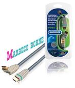 HDMI kabel Roteerbare High Speed, Ethernet 2 m, 24K verguld, Bandridge, Nieuw, 2 tot 5 meter, Info@marbeco.nl