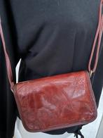 “Marc Chantal” lederen tas, Sieraden, Tassen en Uiterlijk, Tassen | Damestassen, Verzenden, Zo goed als nieuw, Bruin, Handtas