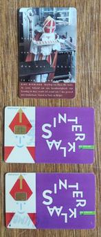 3 telefoonkaarten Sinterklaas, Ophalen of Verzenden