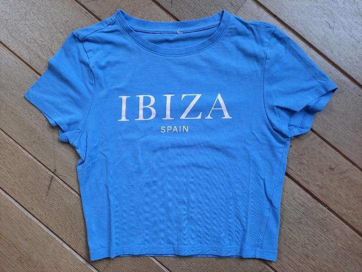 T- shirt  blauw met Ibiza maat S - nieuw -, Kleding | Dames, T-shirts, Nieuw, Maat 36 (S), Blauw, Korte mouw, Ophalen of Verzenden