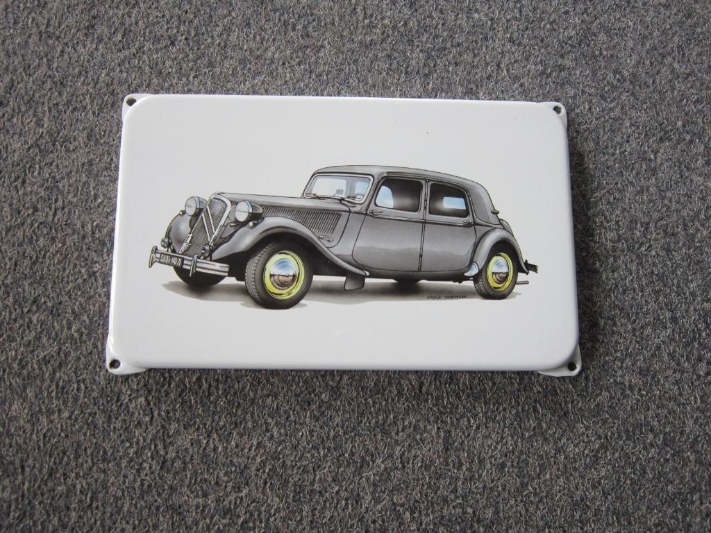 CITROEN EMAILLE RECLAMEBORD, Ophalen, Gebruikt, Reclamebord