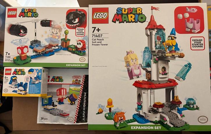 Lego Super Mario Sets 71366 71384 71407 30702 Nieuw!!, Kinderen en Baby's, Speelgoed | Duplo en Lego, Nieuw, Lego, Complete set