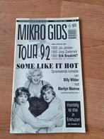Mikro Gids 1992 Marilyn Monroe Ruud Gullit Erik Breukink, Verzenden, 1980 tot heden, Nederland, Tijdschrift