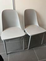 2 gratis eetkamerstoelen, Huis en Inrichting, Ophalen, Gebruikt, Grijs, Twee