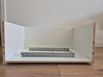 BESTA Ladeframe, wit, 60x25x40 cm, inclusief laderails beschikbaar voor biedingen