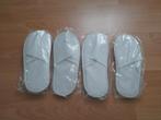 Nieuw in de verpakking 8x weg werp slippers, pantoffels wit, Ophalen of Verzenden, Nieuw, Wit, Pantoffels of Sloffen