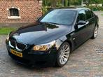 BMW E60 M5 V10, Auto's, Automaat, Achterwielaandrijving, Zwart, Navigatiesysteem