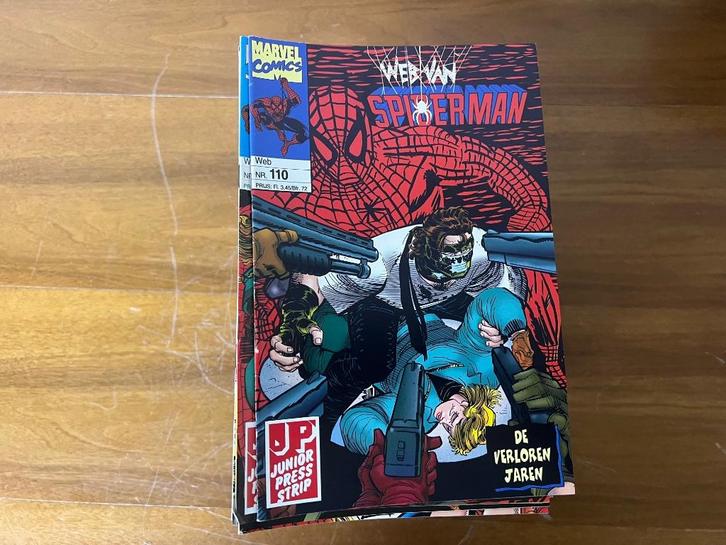 Web van Spiderman serie 1 t/m 110 compleet, Boeken, Strips | Comics, Zo goed als nieuw, Complete serie of reeks, Europa, Ophalen of Verzenden