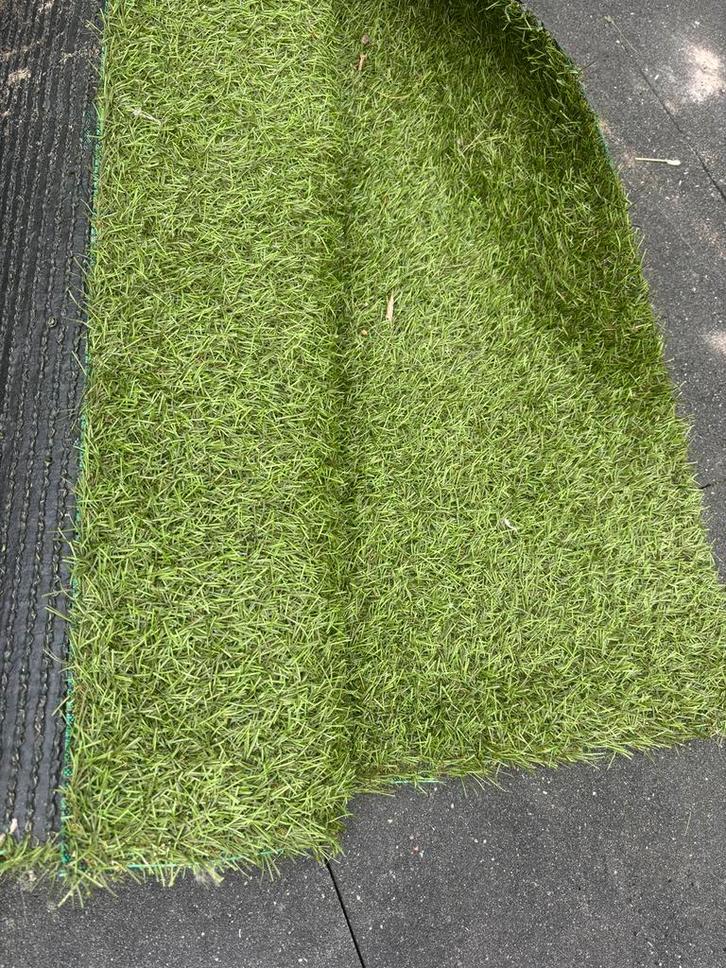 Kunstgrasmat 3 x ca. 2 m, Tuin en Terras, Gras en Kunstgras, Gebruikt, Kunstgras, Minder dan 10 m², Ophalen