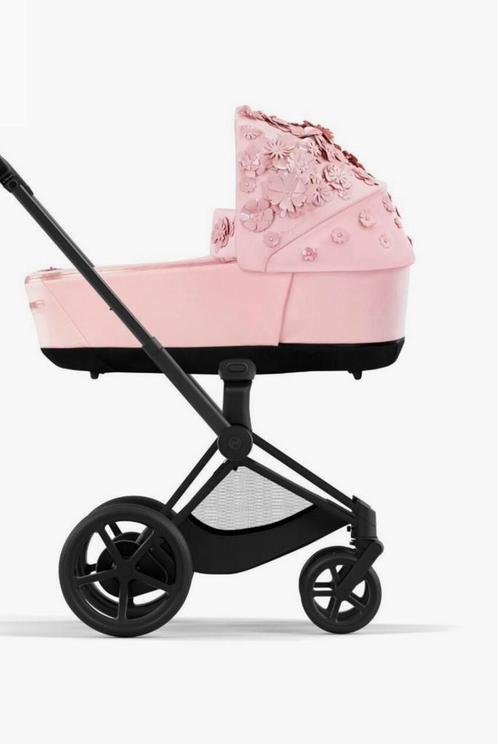 Cybex flower E- priam 4 (elektrisch) met maxi cosi, Kinderen en Baby's, Kinderwagens en Combinaties, Zo goed als nieuw, Overige merken